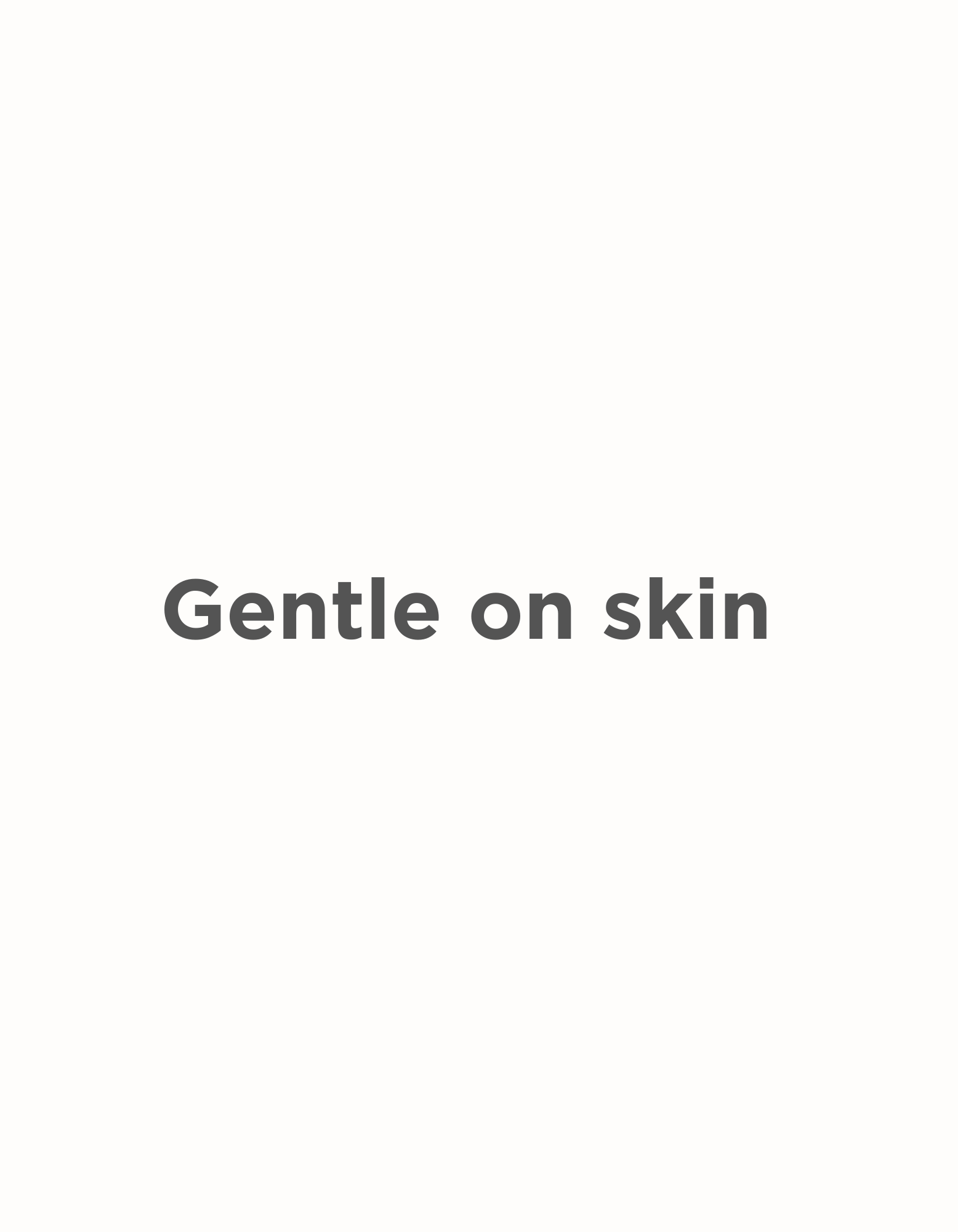 SFOTSKIN GENTLE ON SKIN