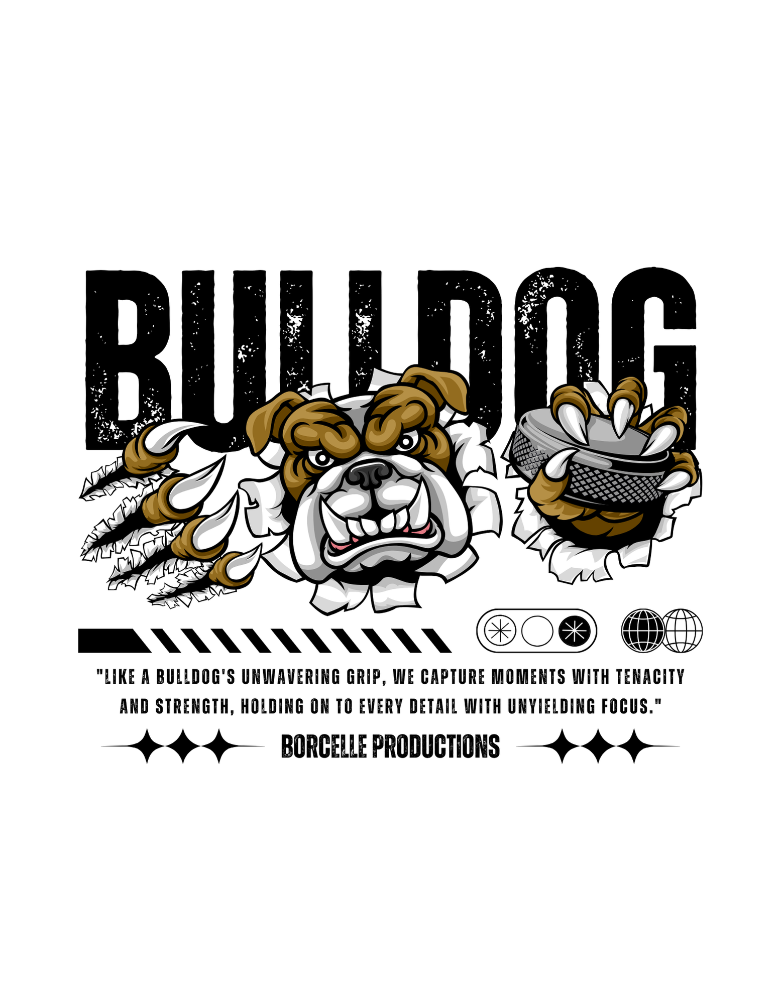 SOLID TEE 240 BULLDOG
