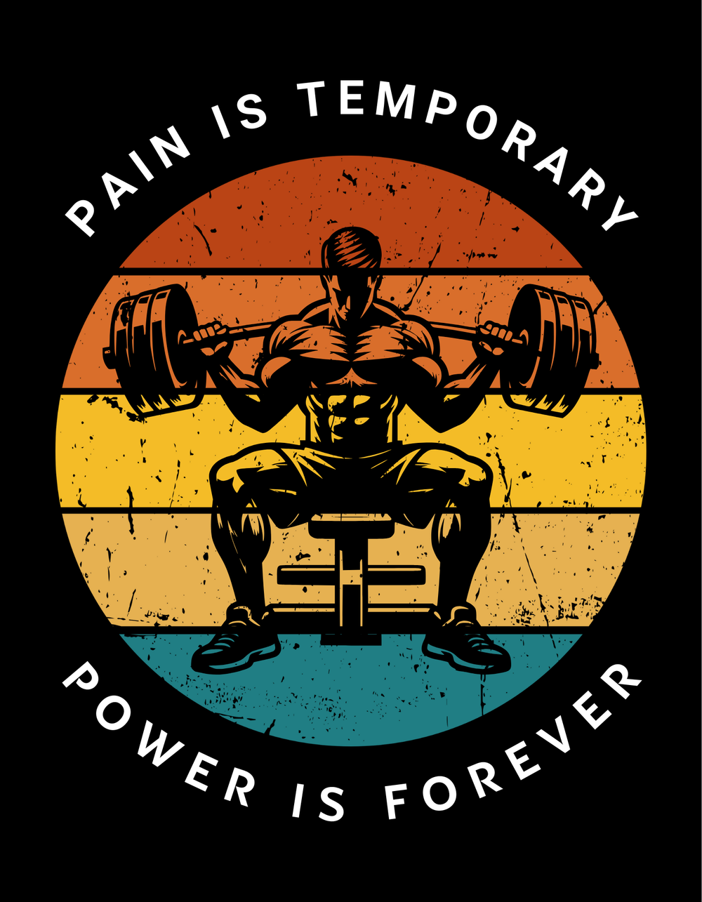 Remera clásica SOLID TEE 240 — FITNESS PAIN