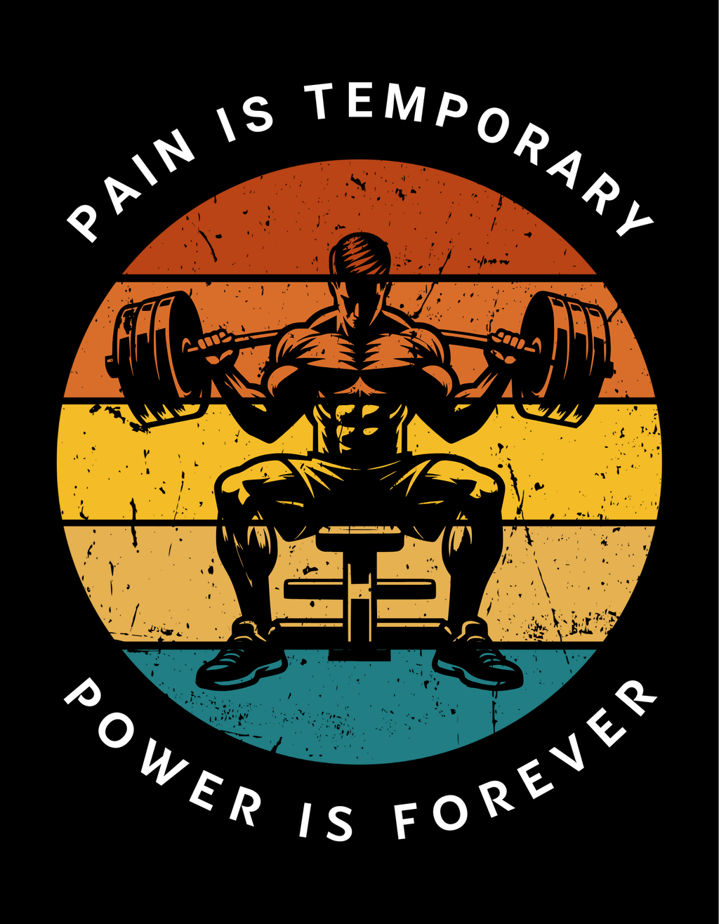 SOLID TEE 240 FITNESS PAIN