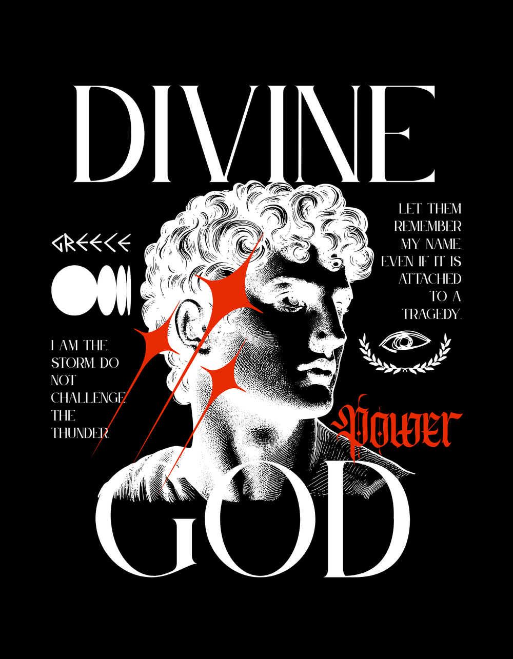 Remera oversize WEIGHT TEE 240 — DIVINE
