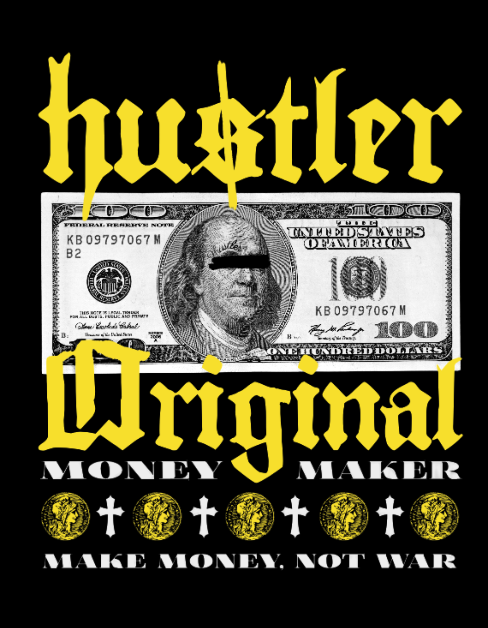 Oversize WEIGHT TEE 240 MONEY