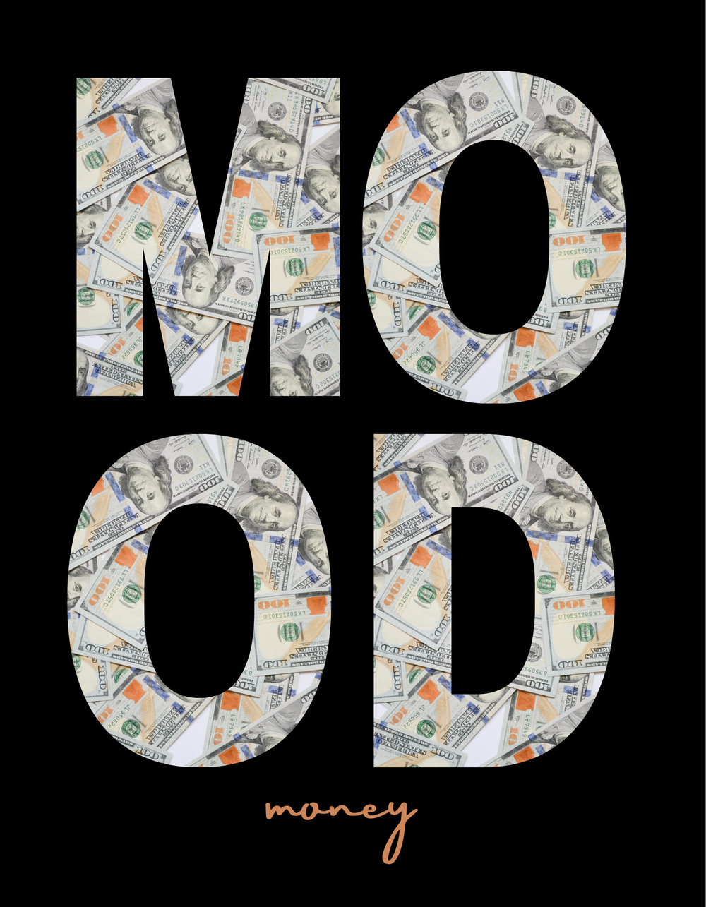 Remera oversize WEIGHT TEE 240 — MOOD MONEY