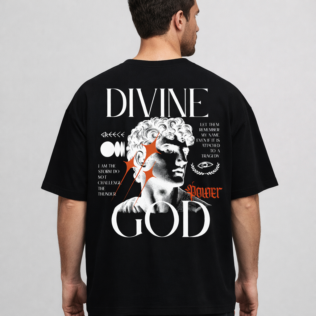 Oversize WEIGHT TEE 240 DIVINE
