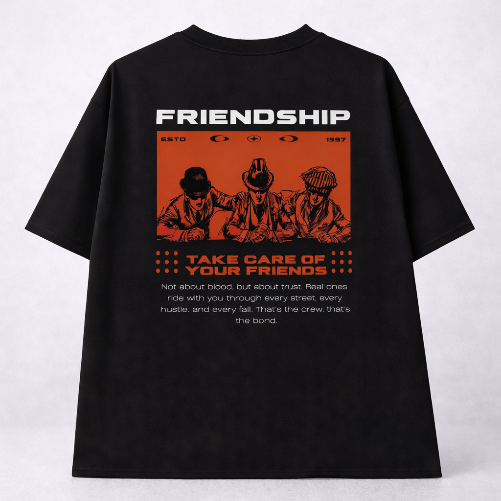 Oversize WEIGHT TEE 240 FRIENDS