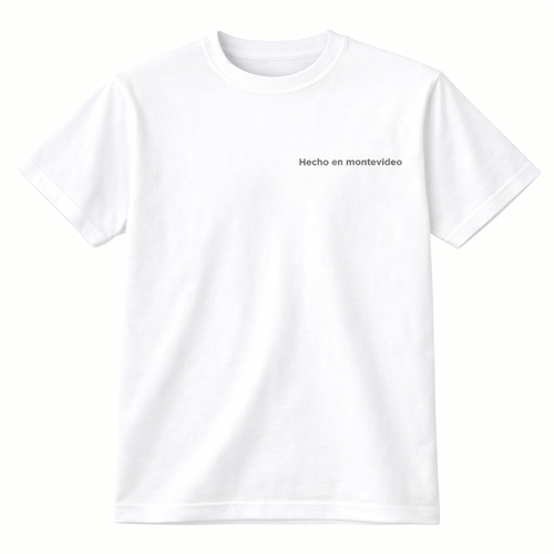 Remera clásica SOFTSKIN TEE 240 — HECHO EN MONTEVIDEO