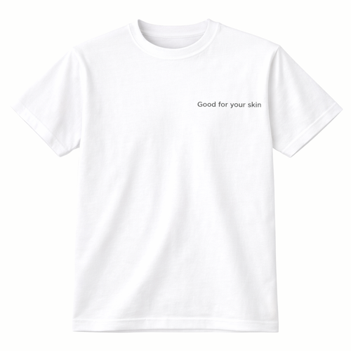 Remera clásica SOFTSKIN TEE 240 — GOOD FOR YOUR SKIN