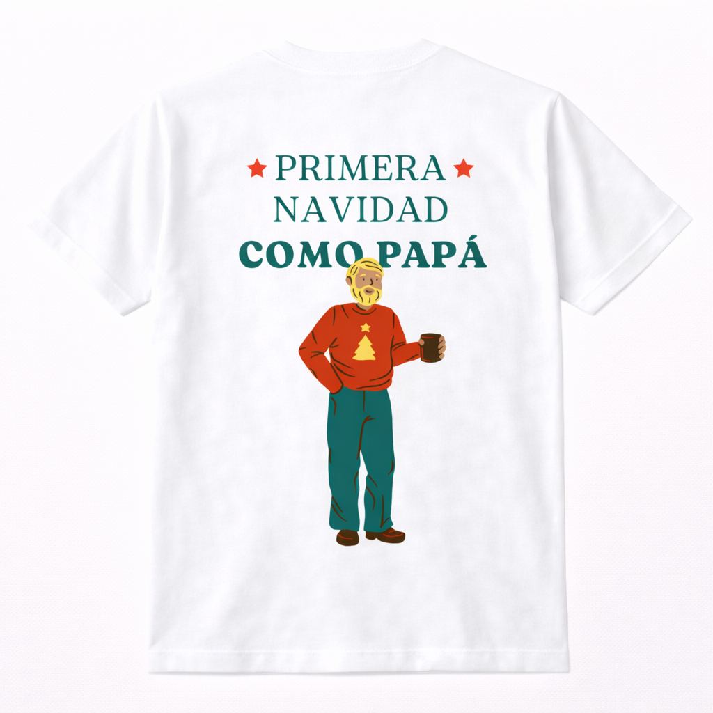 SOLID TEE 240 PRIMERA NAVIDAD COMO PAPÁ