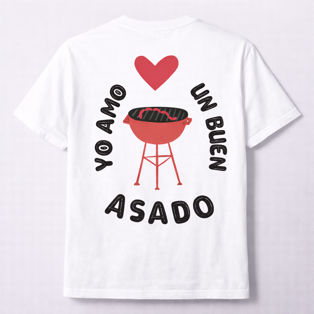 SOLID TEE 240 YO AMO UN BUEN ASADO
