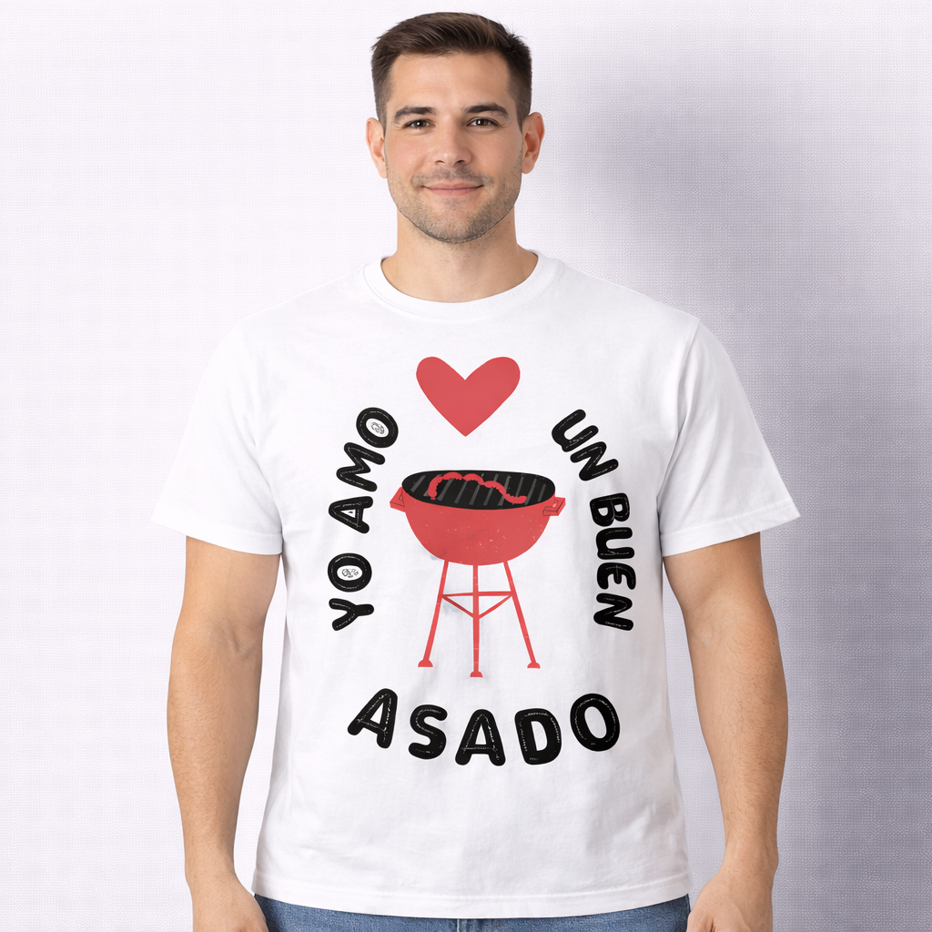 SOLID TEE 240 YO AMO UN BUEN ASADO