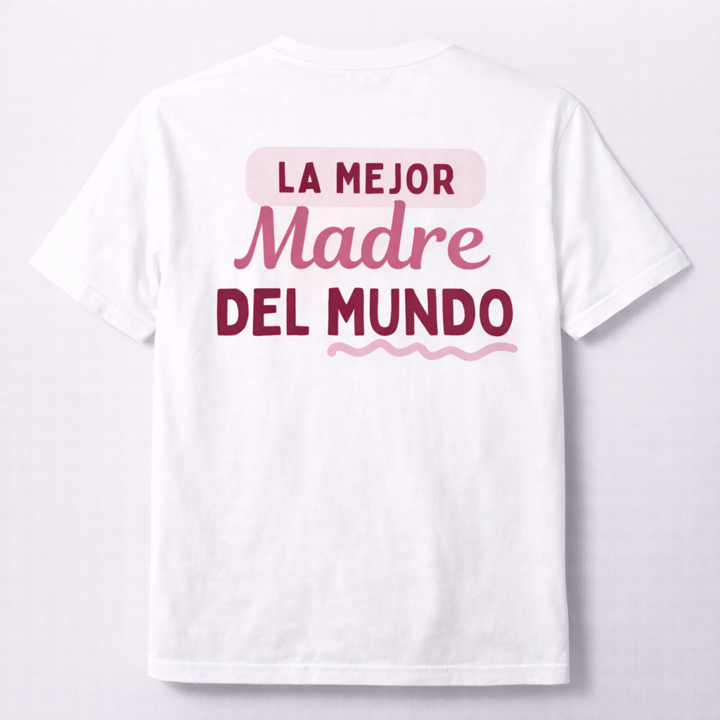 SOLID TEE 240 LA MEJOR MADRE DEL MUNDO