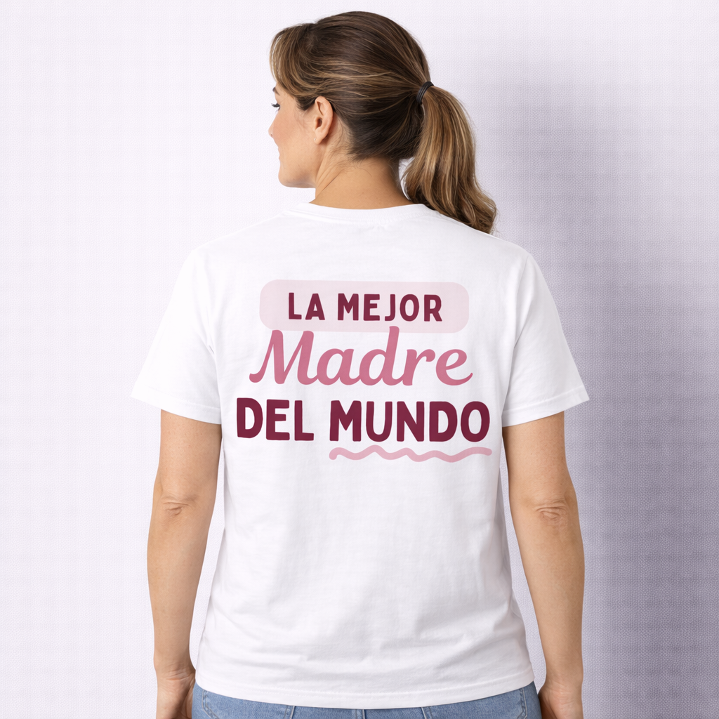 SOLID TEE 240 LA MEJOR MADRE DEL MUNDO