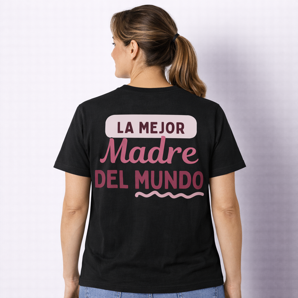 SOLID TEE 240 LA MEJOR MADRE DEL MUNDO