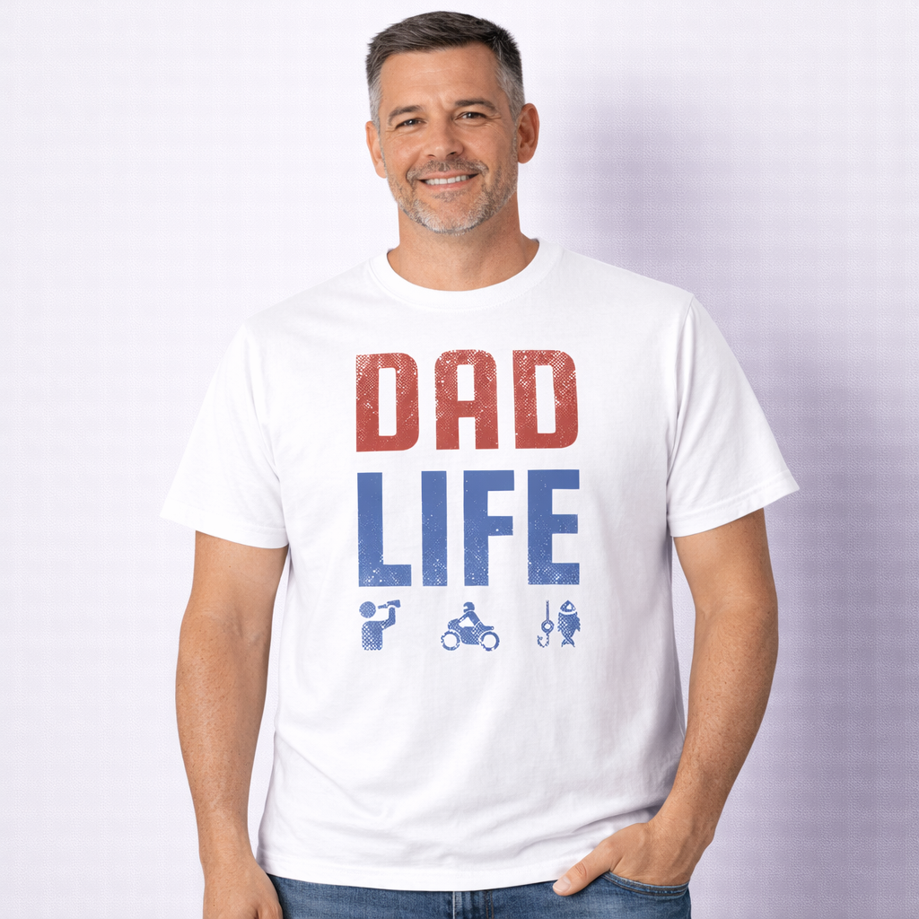 SOLID TEE 240 DAD LIFE