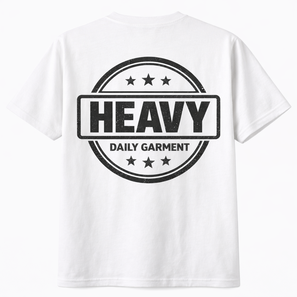 SOLID TEE 240 HEAVY