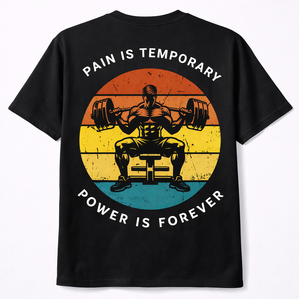 SOLID TEE 240 FITNESS PAIN