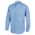 Camisa de trabajo Oxford celeste de manga larga