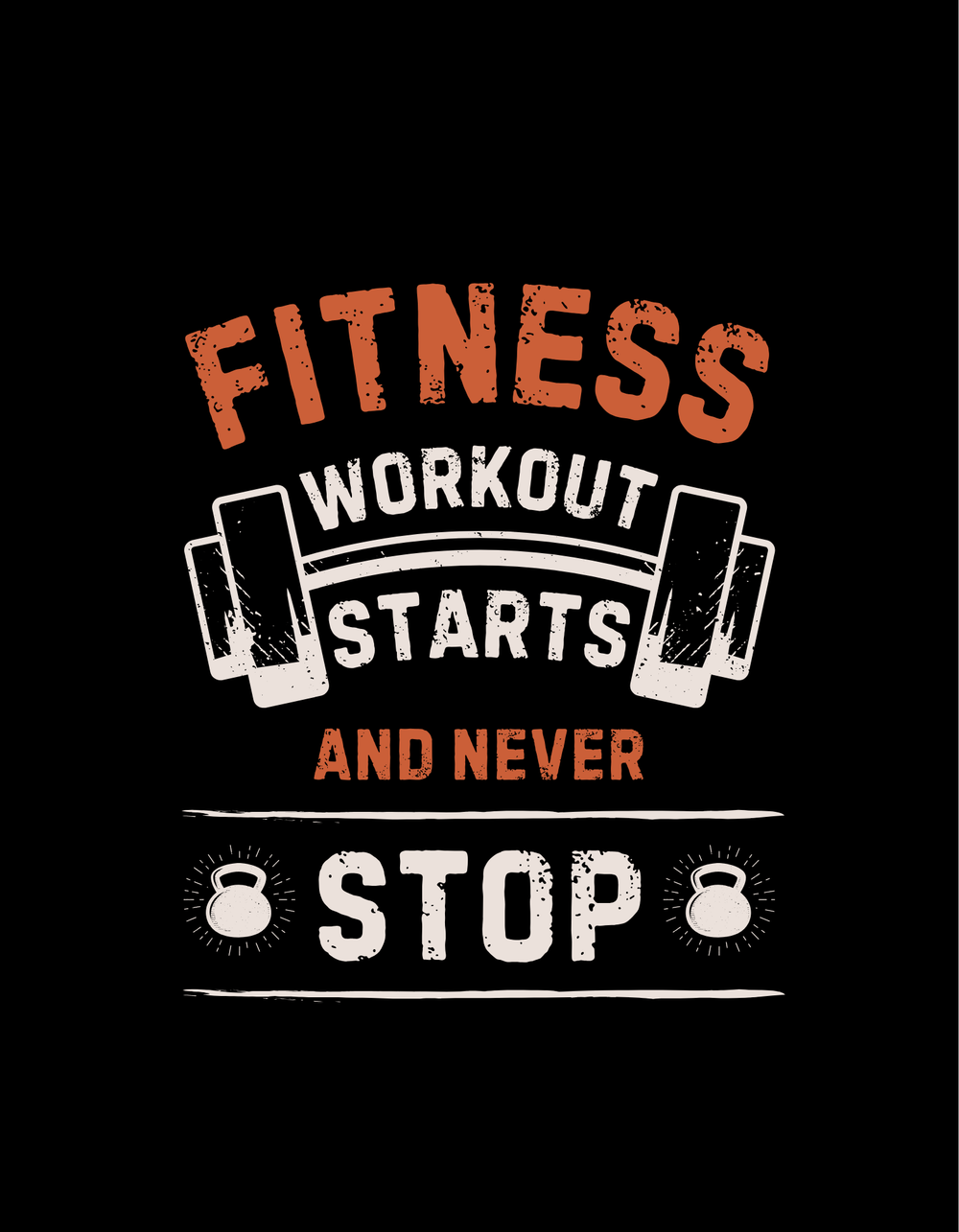 Remera clásica SOLID TEE 240 — FITNESS