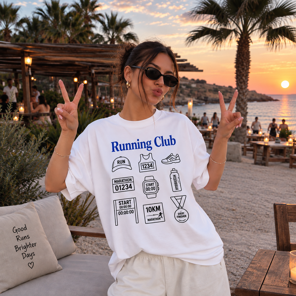 Remera Oversize Running Club